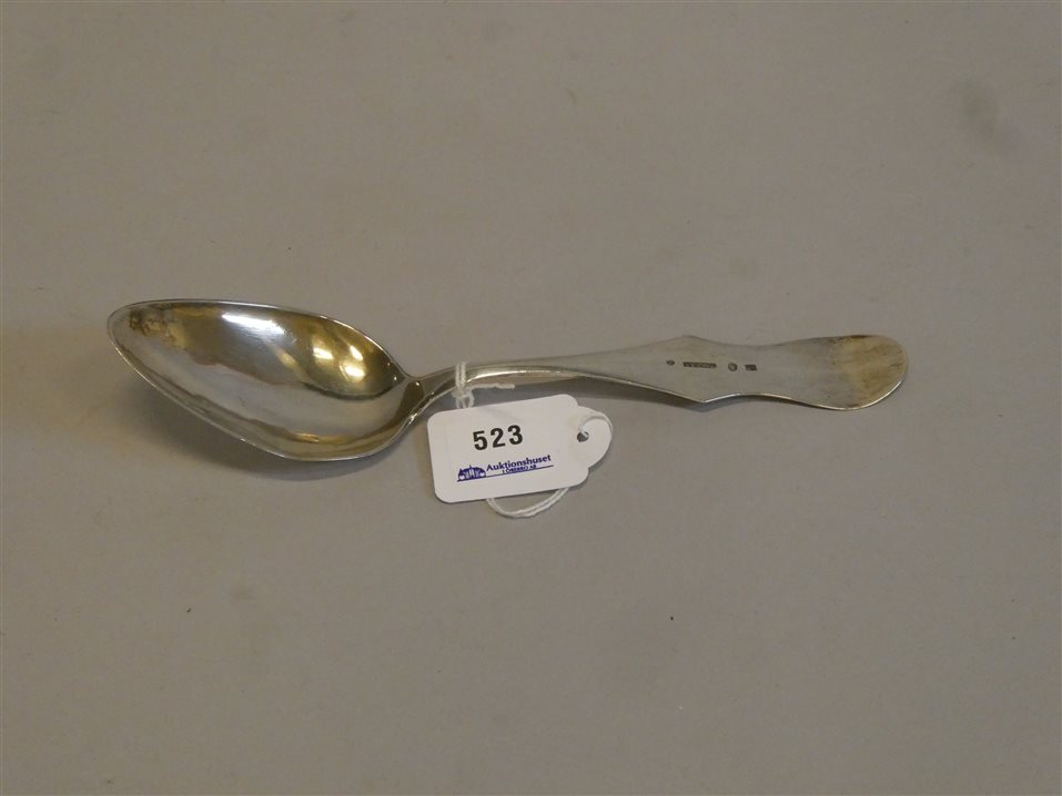 MATSKED 1800 tal Silver L 20 Cm Auktionshuset I rebro AB matsked-1800-tal-silver-l-20-cm-auktionshuset-i-rebro-ab